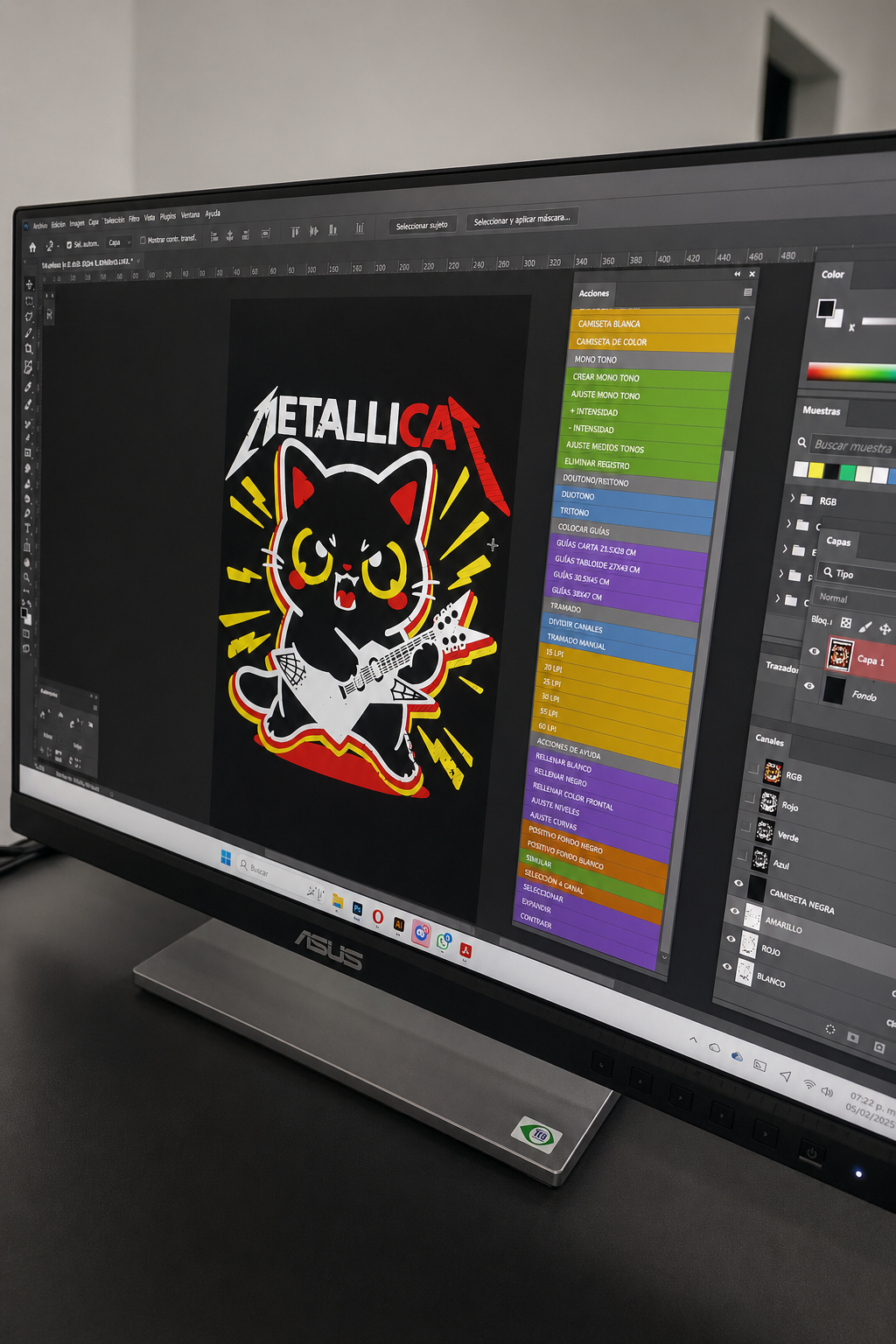 diseño en pantalla de clase para alumnos