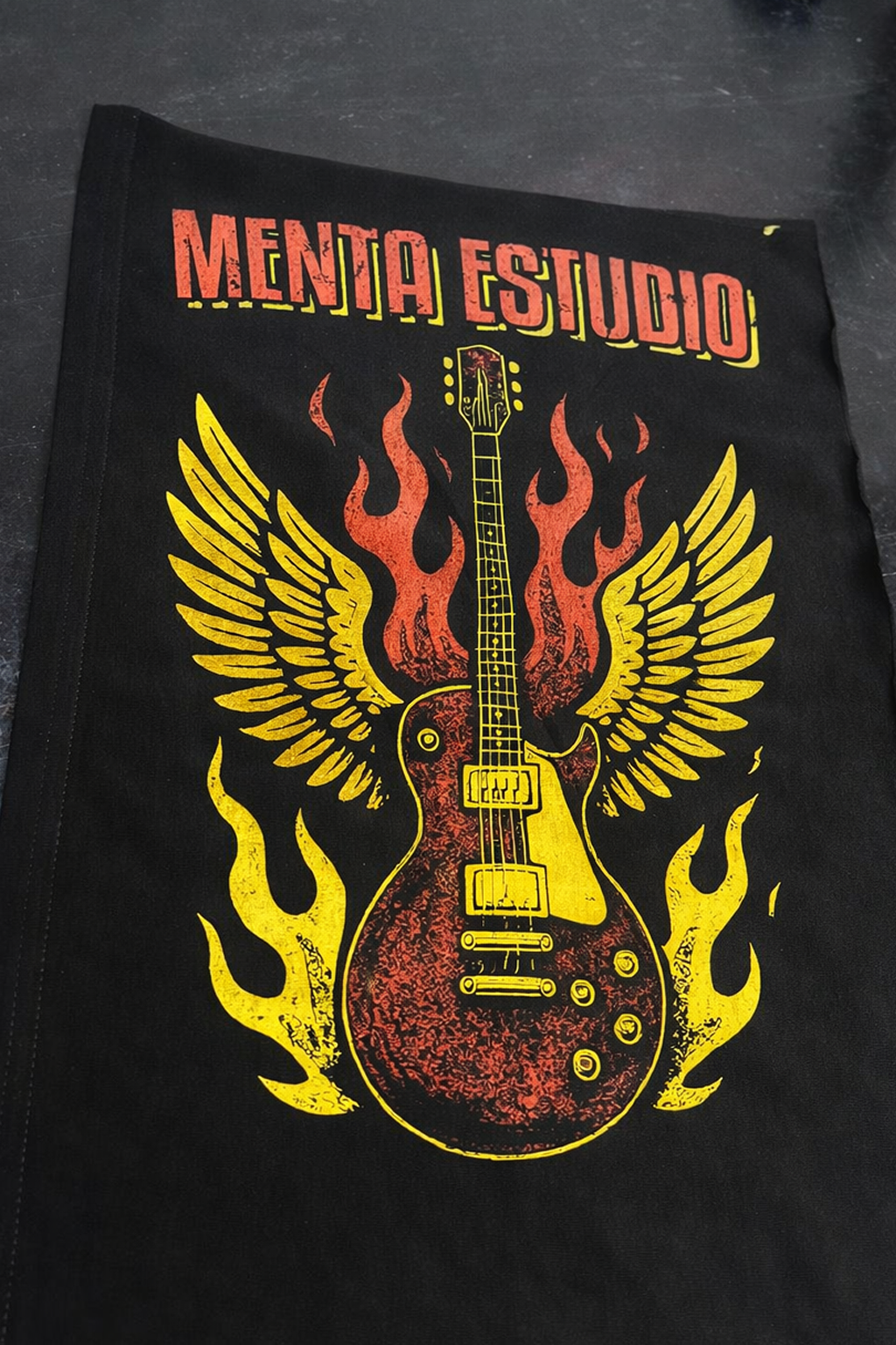 Práctica de serigrafía textil